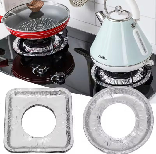 10Pcs/set Thickened Aluminum Stove Protecting Foil Covers