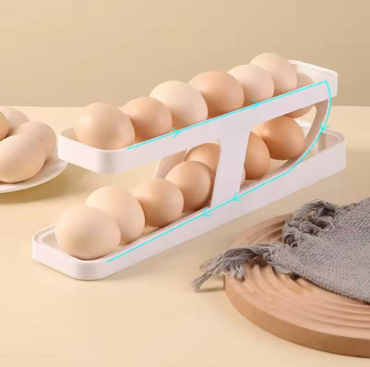 Double Layer Automatic Egg Roller