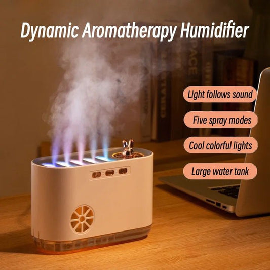 700ML Large Capacity Aromatherapy 5 Holes Diffuser