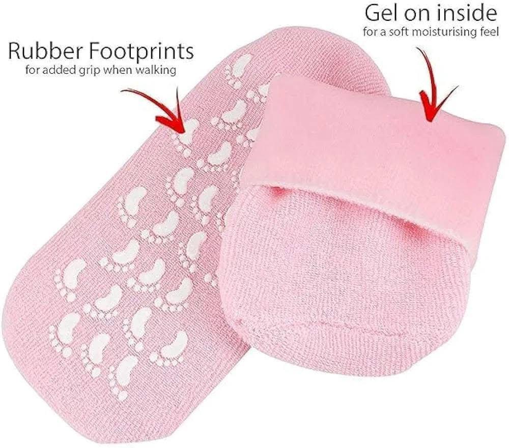 Moisturising Silicone Spa Gel Socks