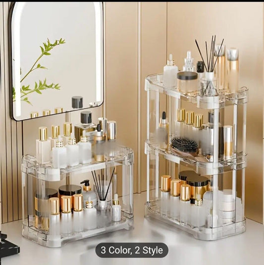 Acrylic MultiLayer Cosmetics Makeup Perfume Organizer