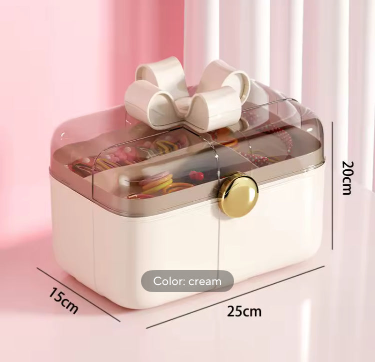 Large Capacity Dustproof Jewellery Cosmetic Makeup Box