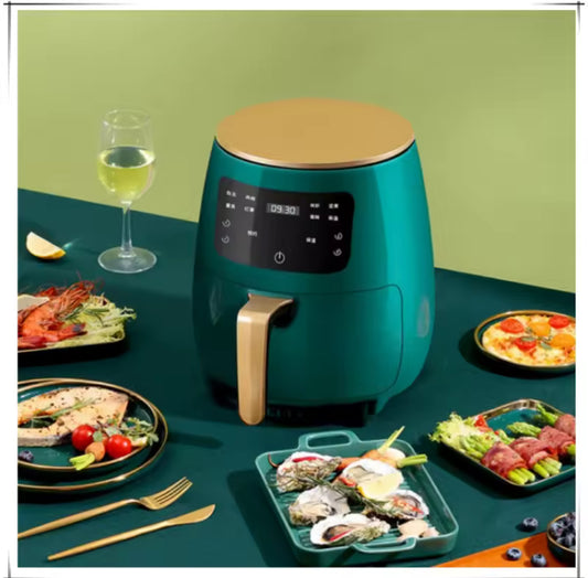 Electric 6 Litres Large Capacity Touch Sensor High Quality Air Fryer