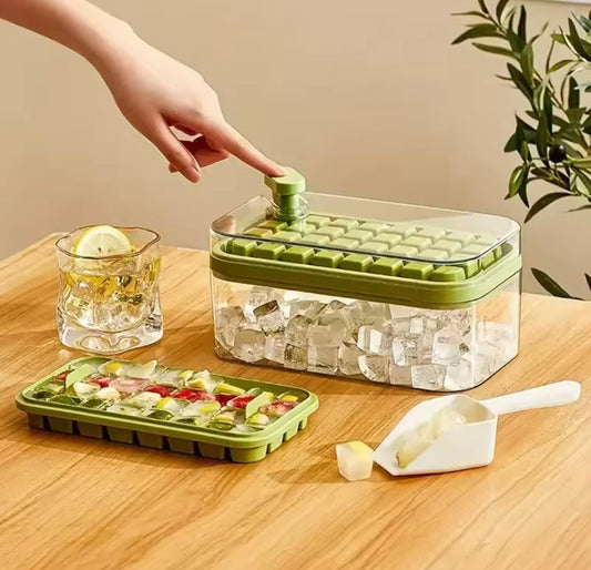 32 Grids Pressing Ice Storage Box