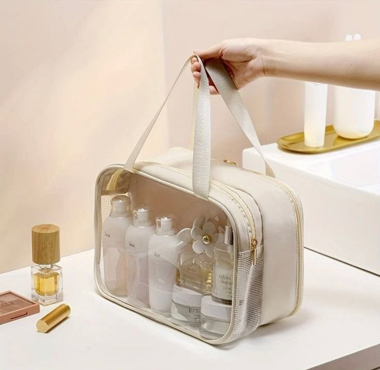 Transparent Cosmetics Makeup Bag Organizer
