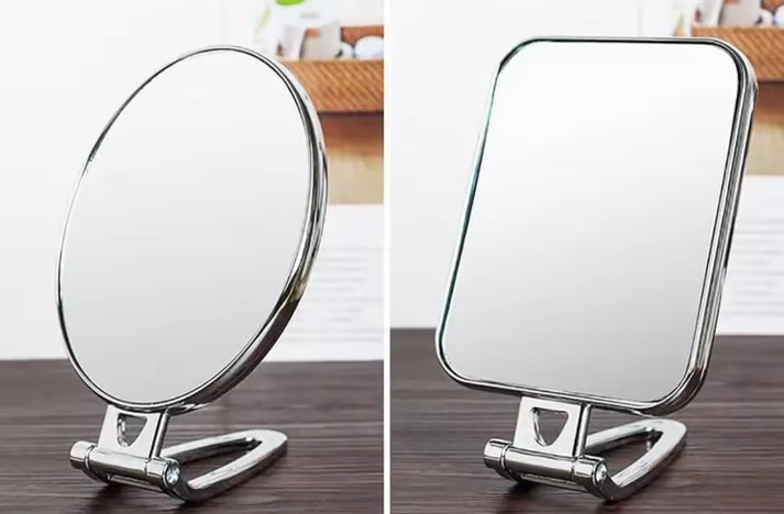 Double Sided Makeup mirror with Stand