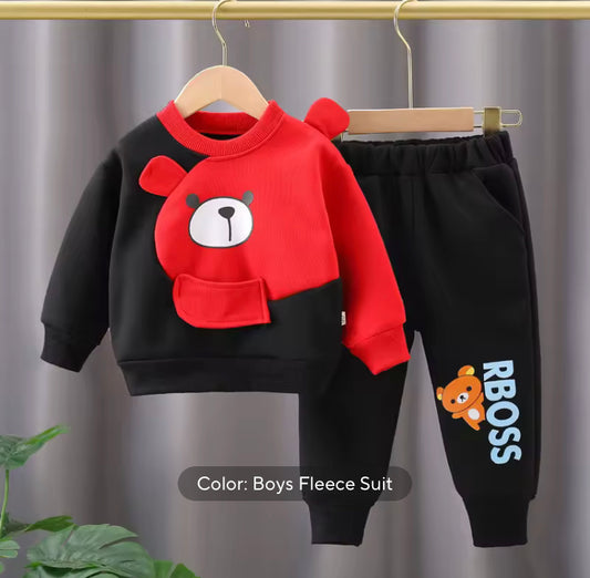 Winter Fleece Sweatshirt with Trouser for Kids