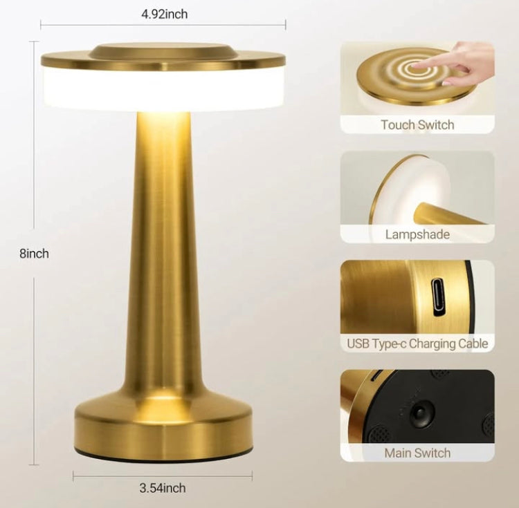 Touch Table Sensor Lamp with Three Modes of Light