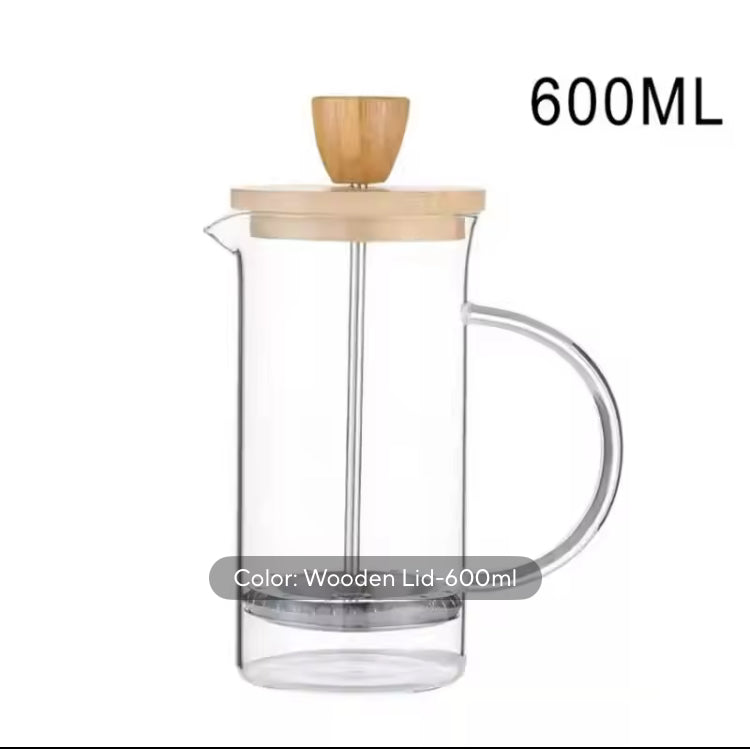French Press Frothing Milk / Brewing Tea & Coffee