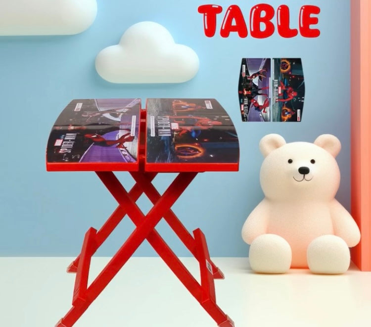 Kids Foldable Table with 2 Foldable Chairs Best Quality