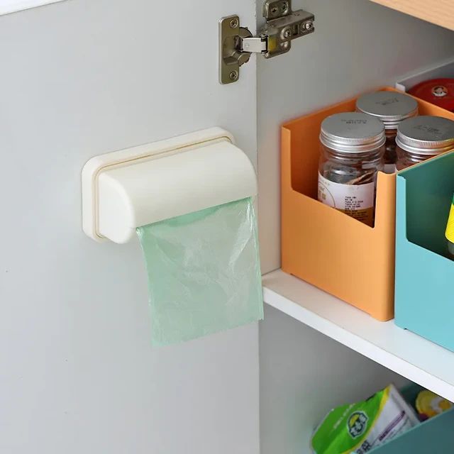 Wall Adhesive Plastic Shopper Holder