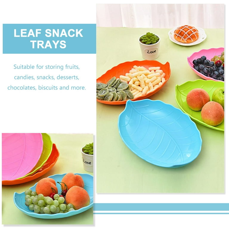 Creative Leaf Multipurpose Fruit Plate Dried Fruit Snack Dish