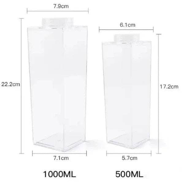 1000ml Acrylic Milk Bottle