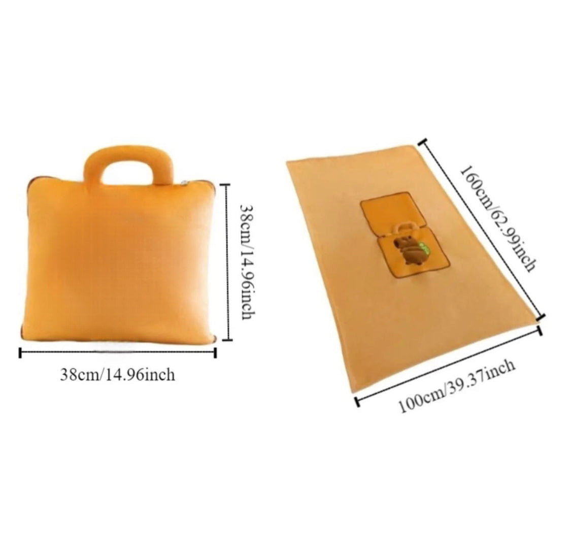 New 2 in 1 Cushion & Travel Soft Blanket for Kids