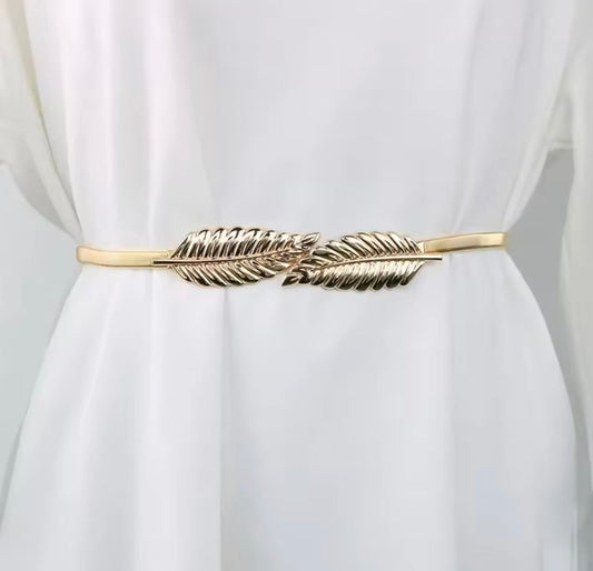 Gold Leaf Curtain Holder