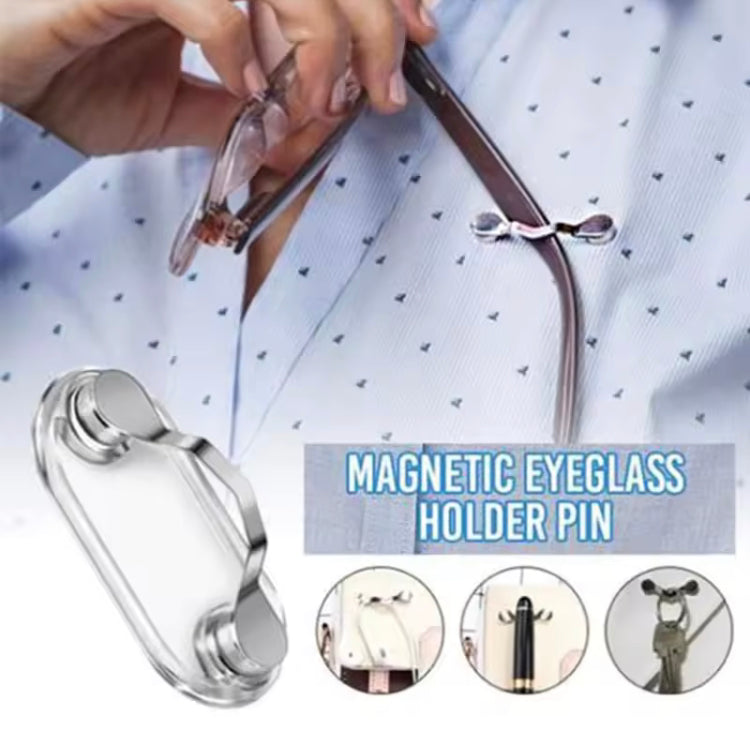 Stainless Steel Magnetic Glasses Multipurpose Holder