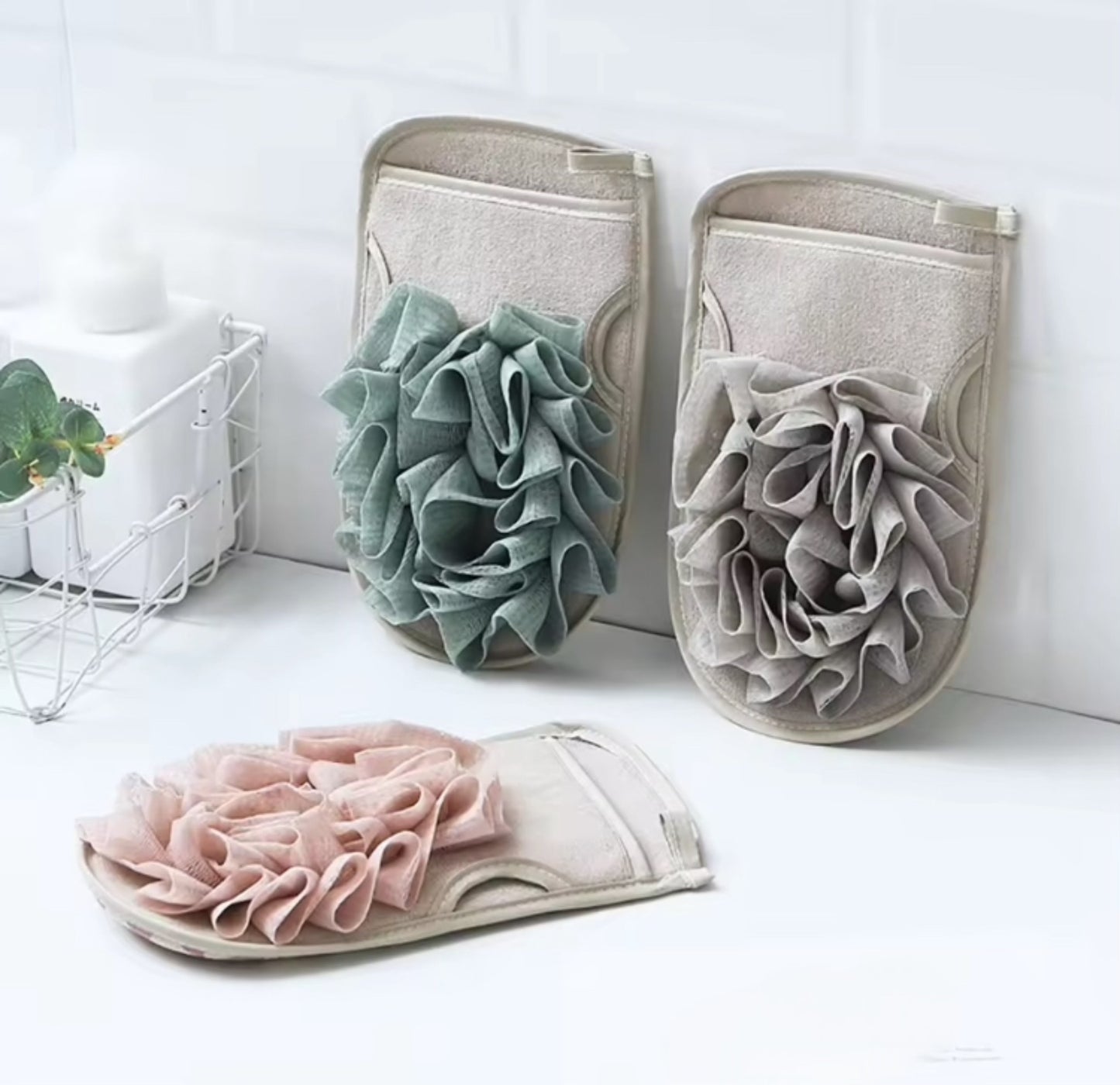 1 Pc Exfoliating Bath Shower Skin Cleansing Glove