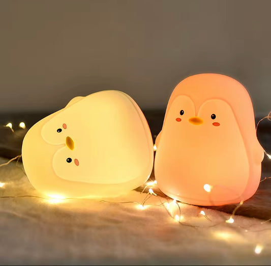 Penguin Touch 7 Colours Changing Night Light Lamp