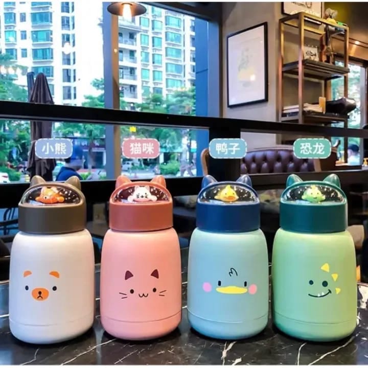 350ml Cute Insulated Leakproof Water Bottle