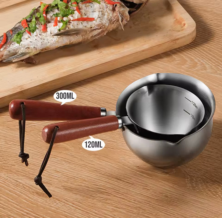 Stainless Steel Hot Oil Multipurpose Saucepan