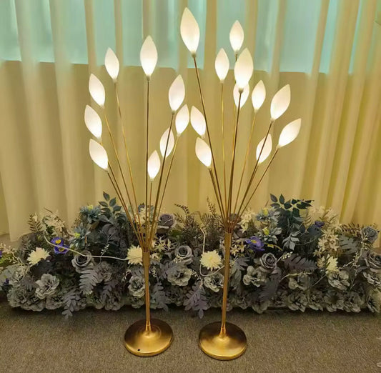 Led Leaf Floor Lamp for Home Decoration