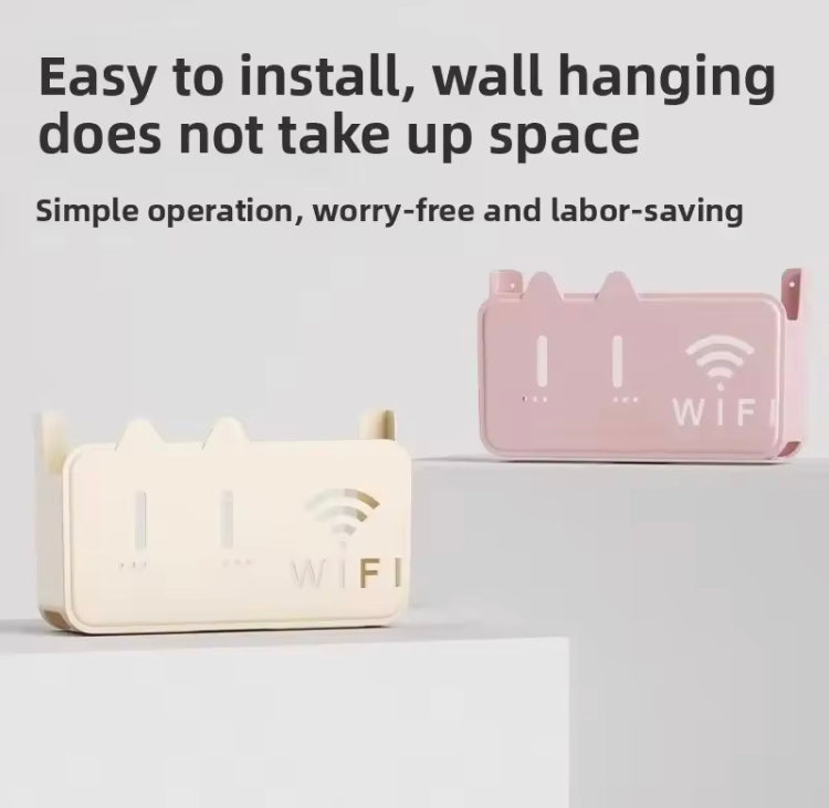 Wall Mounted Wifi Router Storage Box