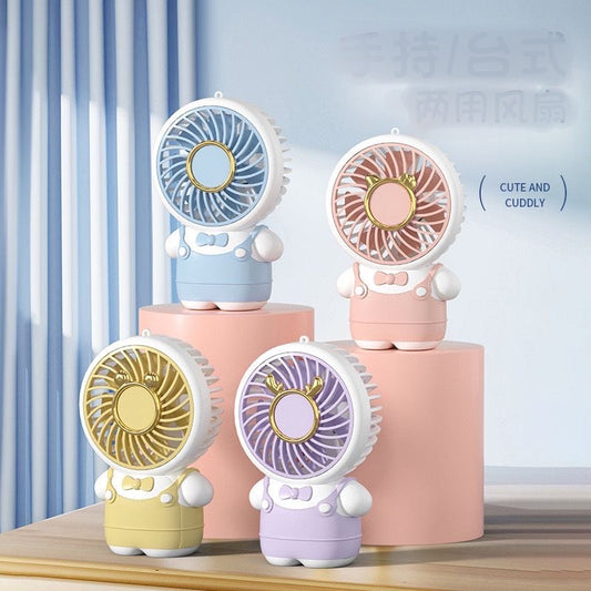 Astronaut Mini Handheld High Air Throw Fan