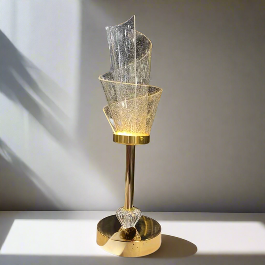 Metal Touch Sensor Lamp with Three Modes of Light