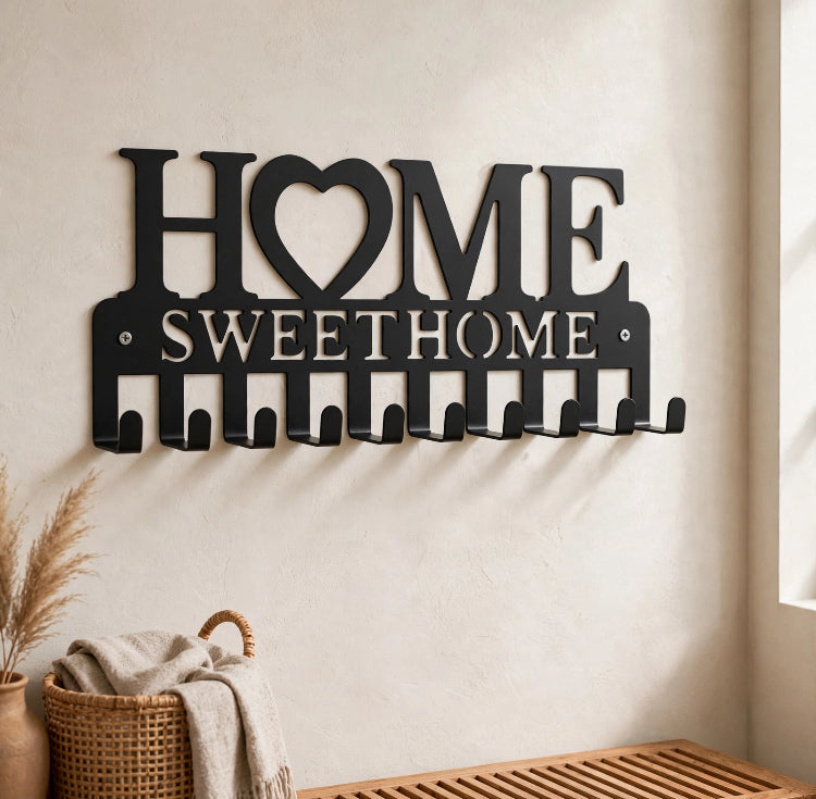 Stylish Home Sweet Home Key Holder