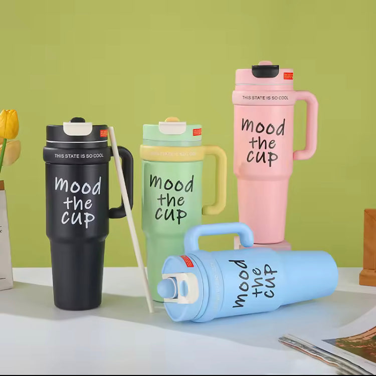 1200ml Stainless Steel Insulated Coffee Mug Tumbler
