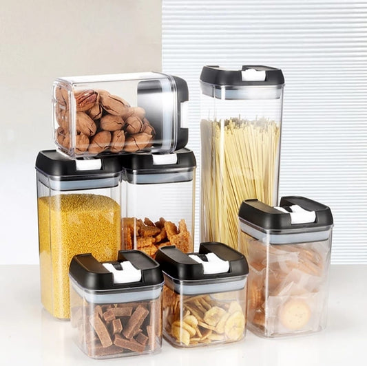 5 Pcs Kitchen Airtight Food Storage Containers