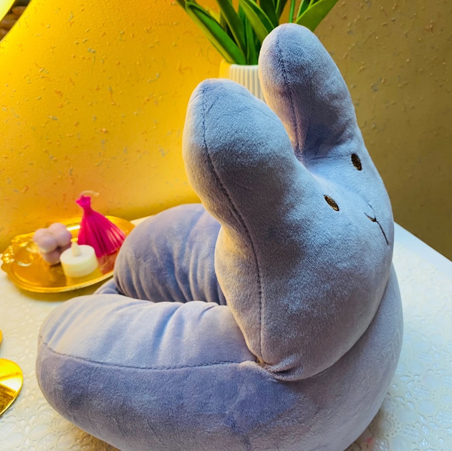 Teddy Bear U-Shaped Neck Pillow Super Soft & Comfortable Best for Travelling.