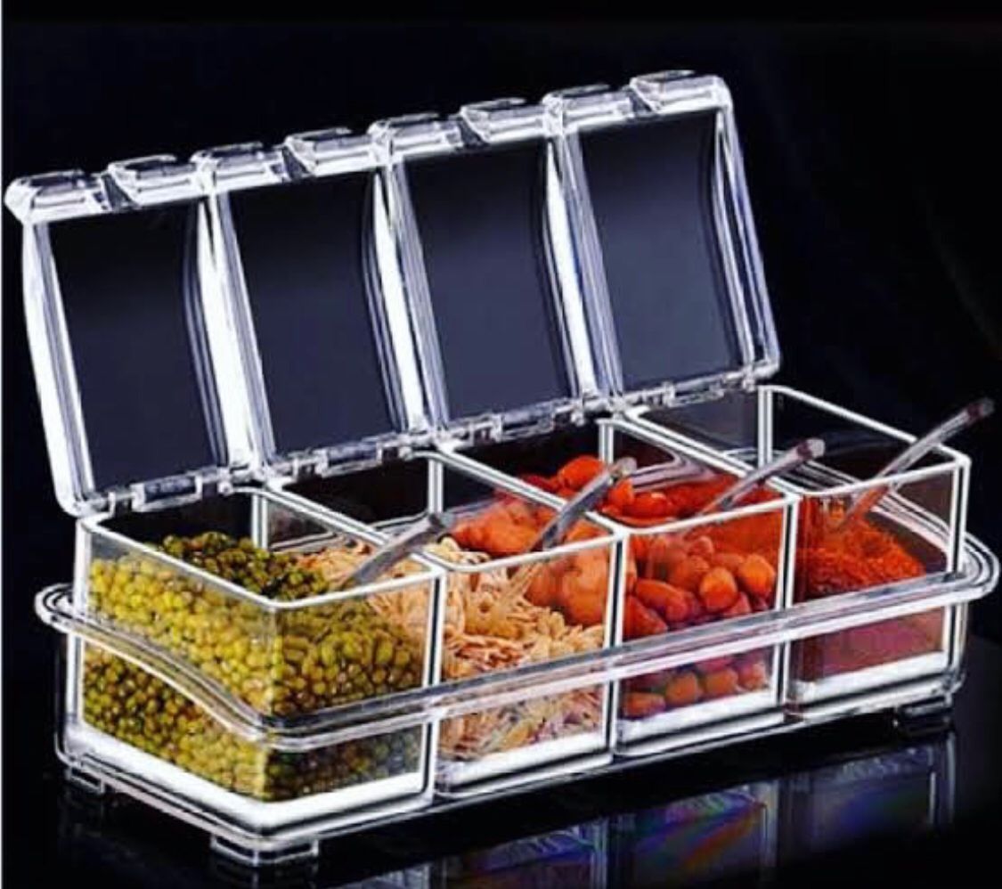 4 Portions Kitches Spices Box