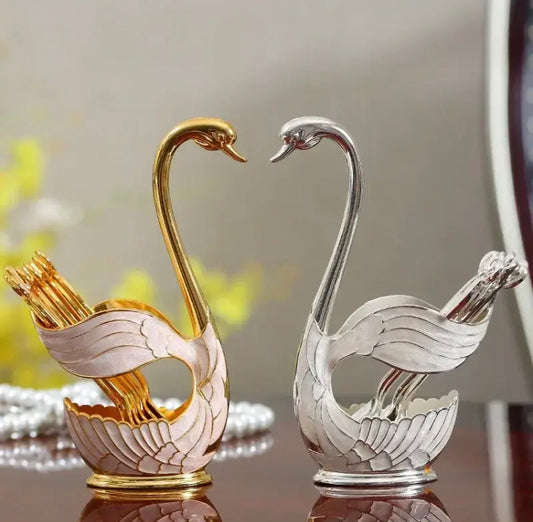 Swan Tea Spoon Set Premium Quality