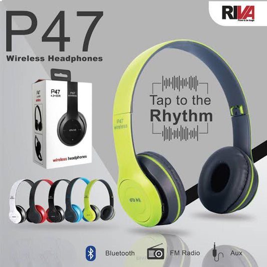 Wireless Bluetooth Headphones with Box Packaging
