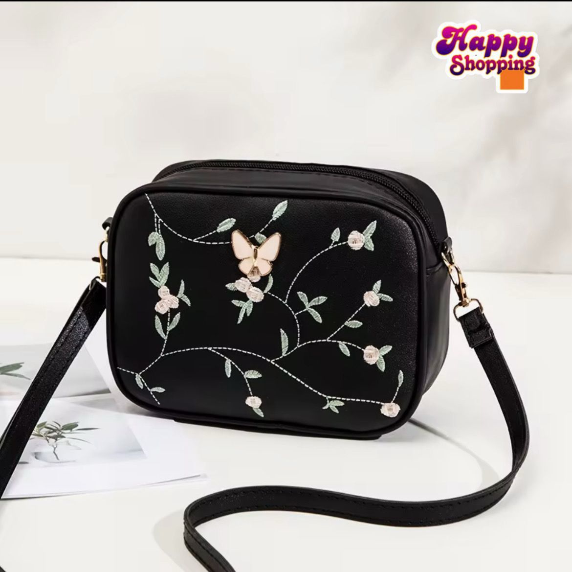 Embrioded Stylish Crossbody Bag for Girls
