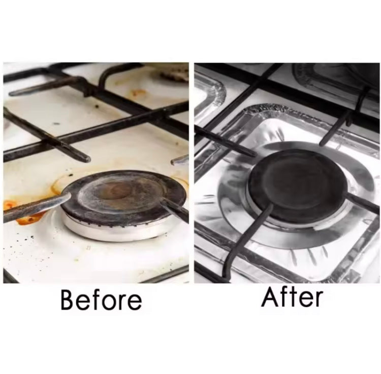 10Pcs/set Thickened Aluminum Stove Protecting Foil Covers