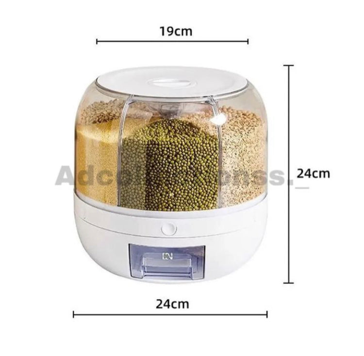 10kg Rotating Food Cereal Grains Dispenser