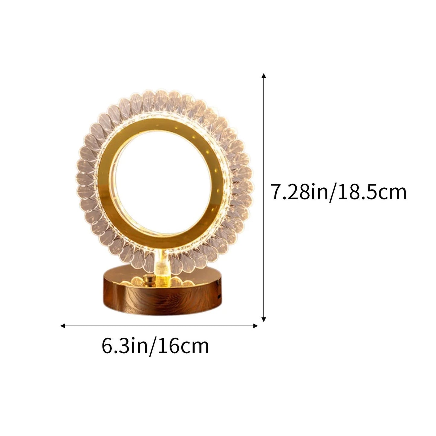 Wireless Touch LED Sensor Lamp with 3 Light Modes