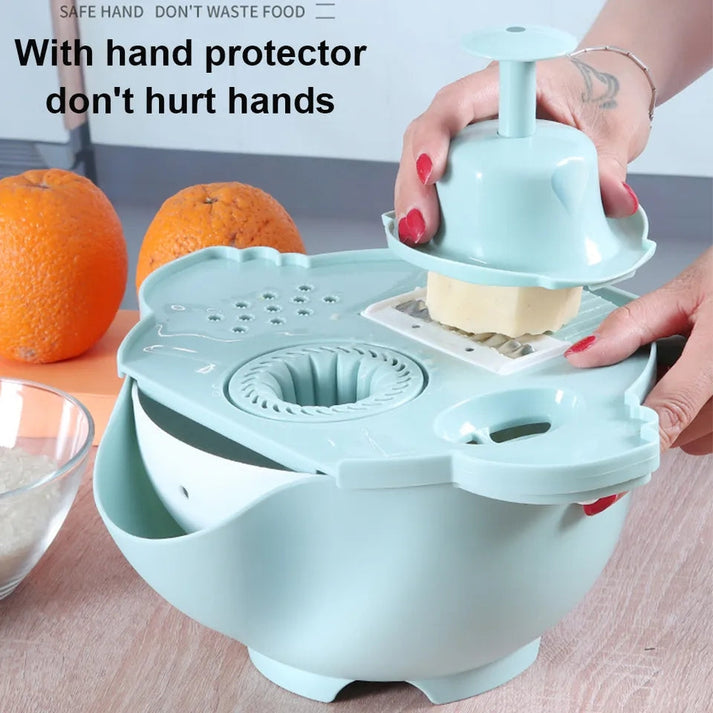 7 in 1 Multifunctional Drain Slicer Grater
