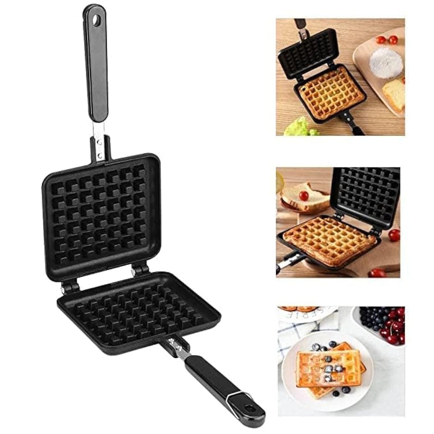 Electric Non-Stick Waffle Maker