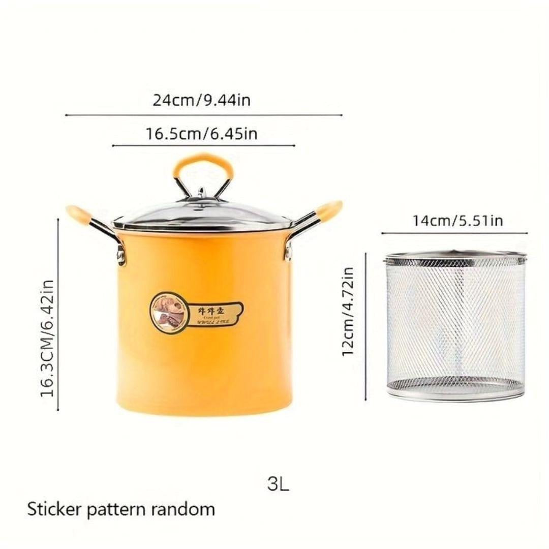 Deep Frying Stainless Steel Pot