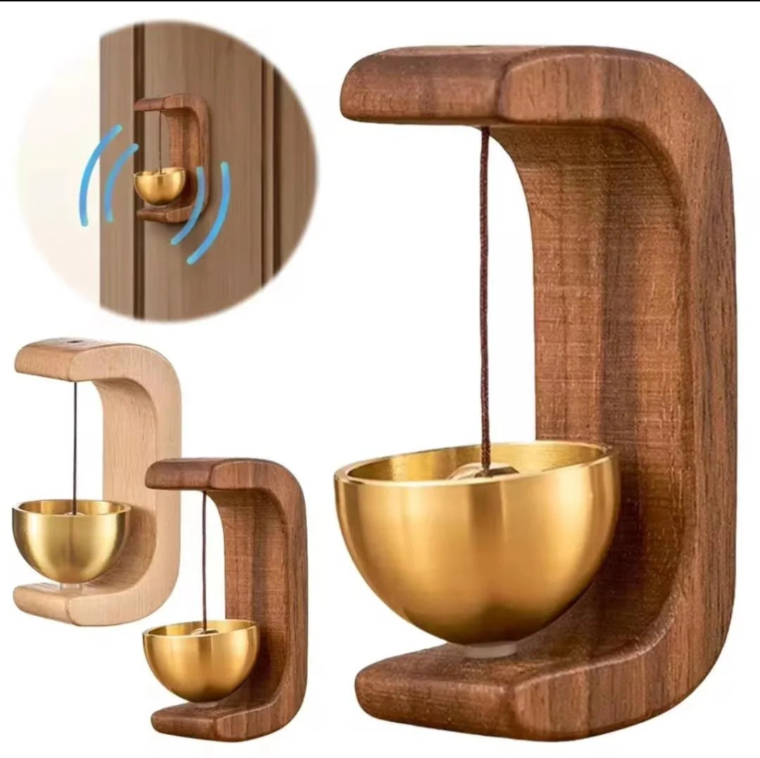Wooden Hanging Wind Chime Door Bell