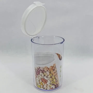 950ml Transparent Acrylic Airtight Jar