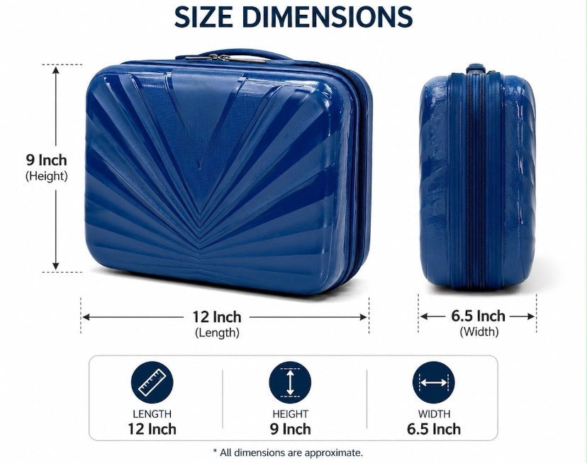 Large Capacity Travel Cosmetic Makeup Beauty Box