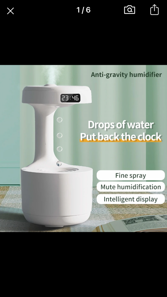 800ML Anti Gravity USB Air Humidifier
