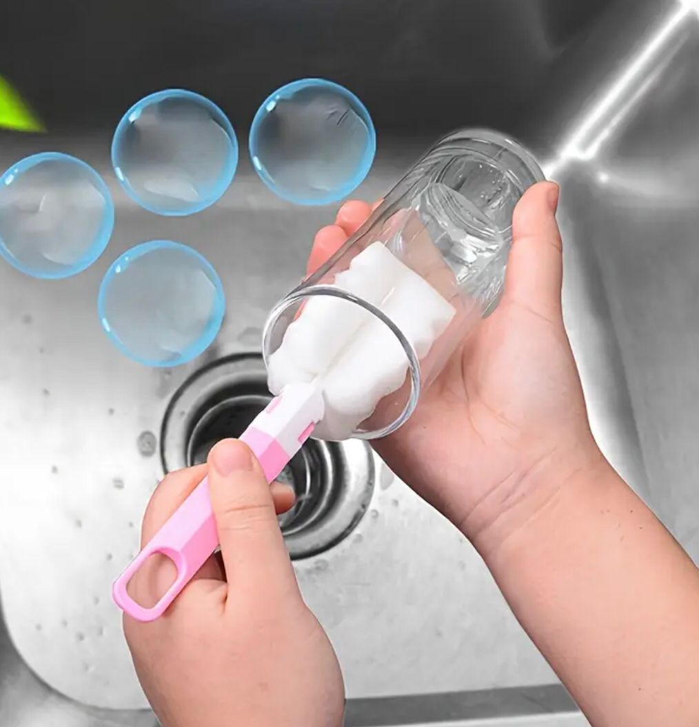 Sponge Bottle Cleaning Brush High Quality