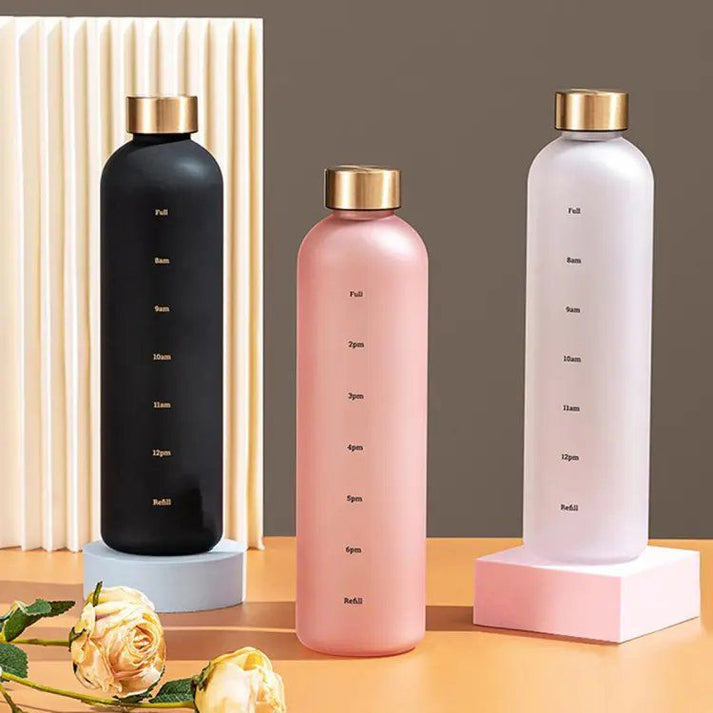 1 Litre Motivational Water Bottle