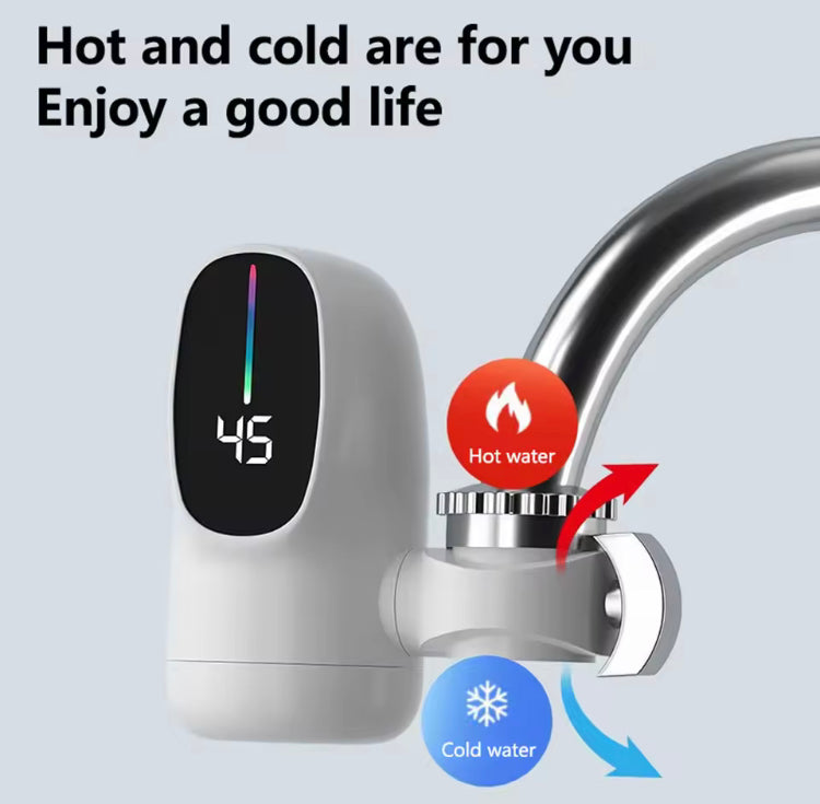 Instant Electric Water Heating Faucet Digital Display Tap