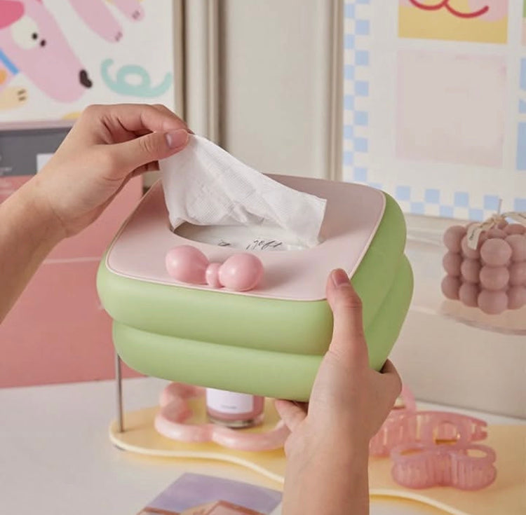 Creative Pastel Shades Tissue Box